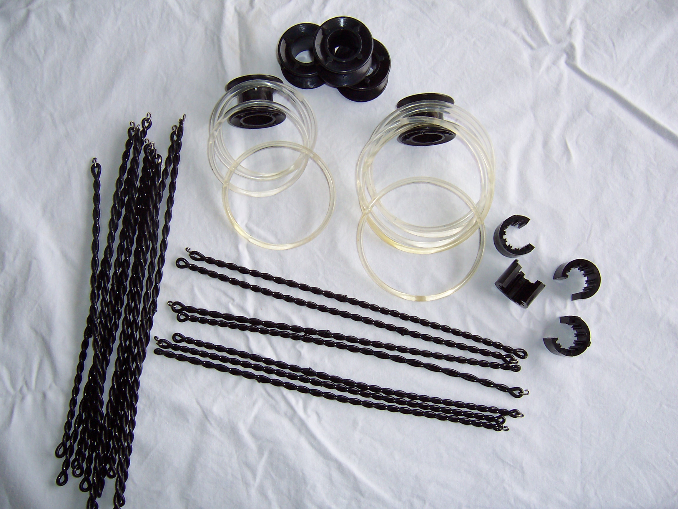 Lineshaft conveyor roller parts