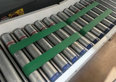 Compac grader carton transfer belts