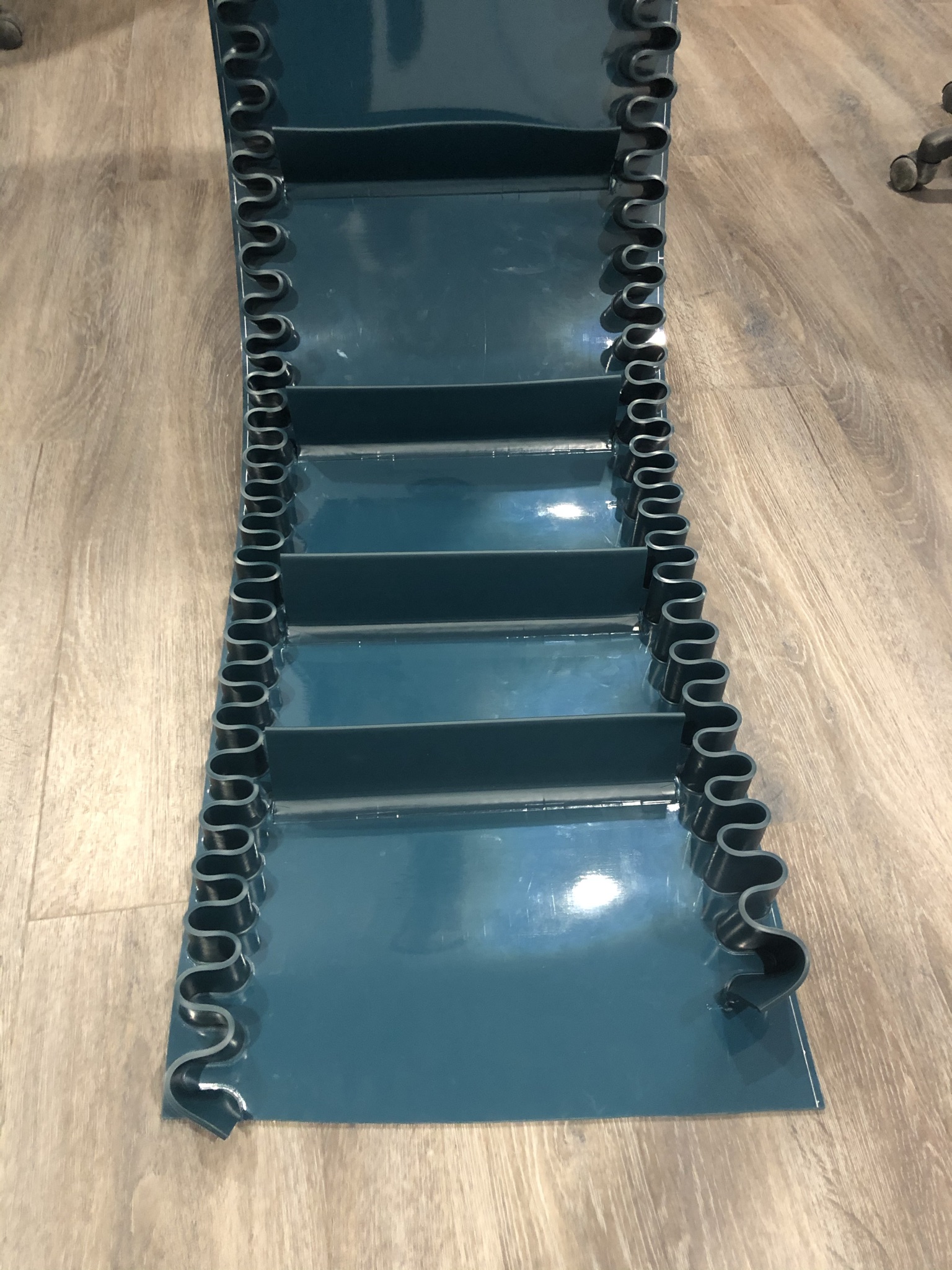 PVC Elevator Belt with sidewall and cleats PVC Elevator Belt with sidewall and cleats