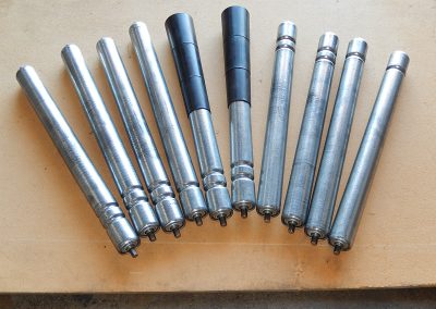 Tapered and parallel rollers made to order
